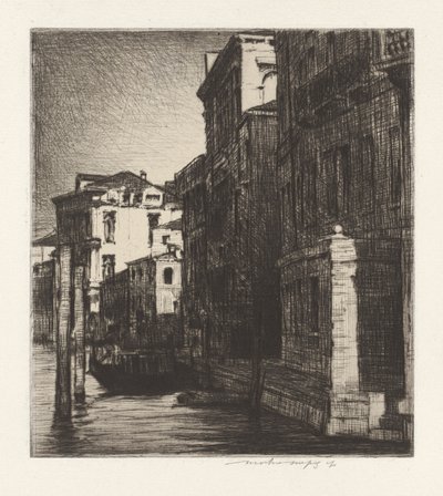 Fim de tarde, Veneza de Mortimer Menpes