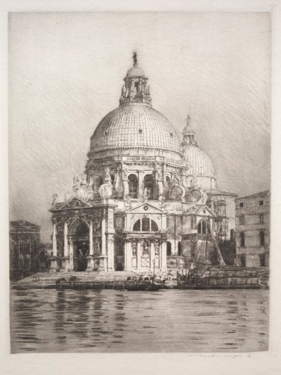 Saudação nº 1 de Santa Maria Della, 1910. de Mortimer Menpes