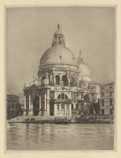Santa Maria della Salute (2) de Mortimer Menpes