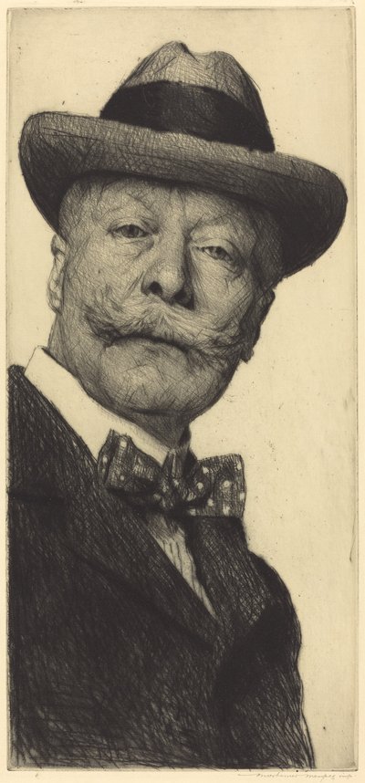 Auto-retrato de Mortimer Menpes