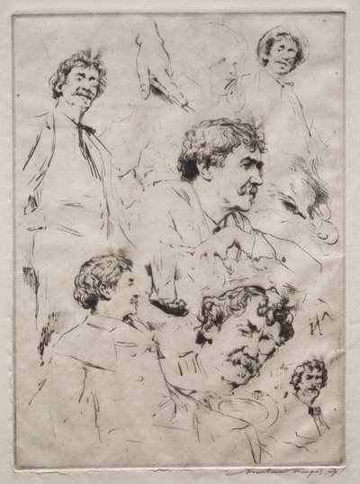 Seis Faces de Whistler de Mortimer Menpes