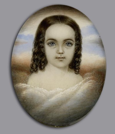 Retrato de uma menina de Moses B. Russell
