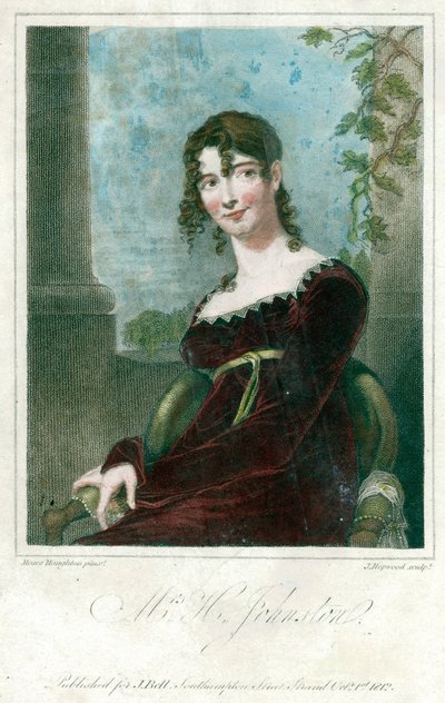 Sra. H Johnston, 1818. de Moses Haughton