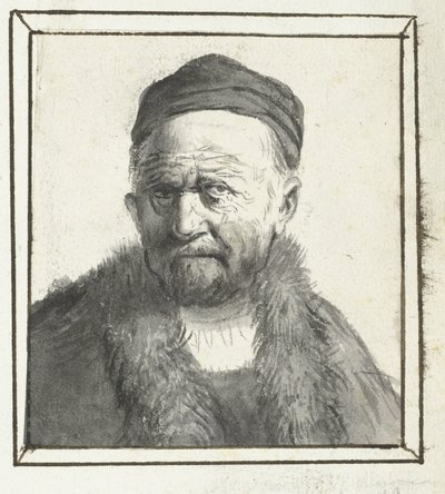 busto de um homem de Moses Ter Borch