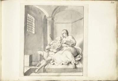 Cimon in Pero (Caritas Romana) de Moses Ter Borch