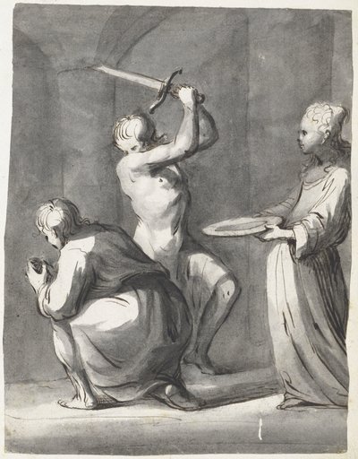 Decapitação de João Baptista de Moses Ter Borch