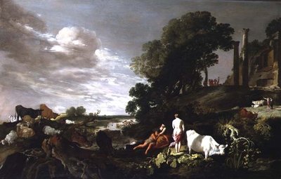 A Nutrição de Baco de Moyses or Moses Matheusz. van Uyttenbroeck