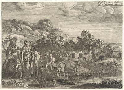 A partida de Hagar
A história de Hagar (título da série) de Moyses van Wtenbrouck
