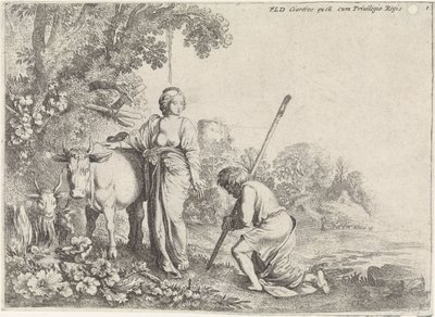 Juno em Argus Mercurius e Argus (título da série) de Moyses van Wtenbrouck