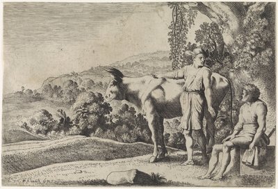 Mercúrio em conversa com Argus de Moyses van Wtenbrouck
