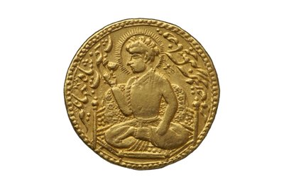 Moeda Mughal (ouro) de Mughal School