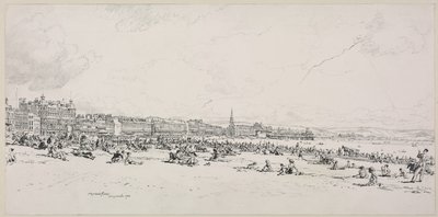 Baía de Weymouth, época alta de Muirhead Bone