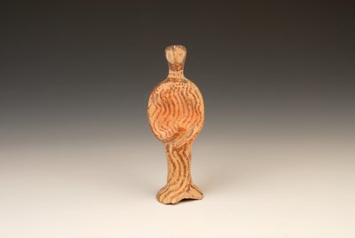 Figura de uma mulher, c.1400-1370 BC terracota de Mycenaean