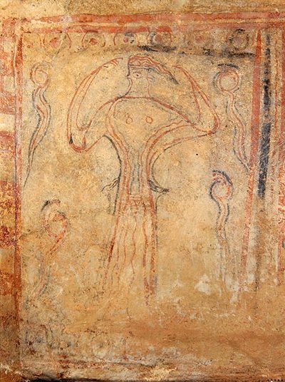 Larnax (cerâmica) (ver também 288284-288289) de Mycenaean
