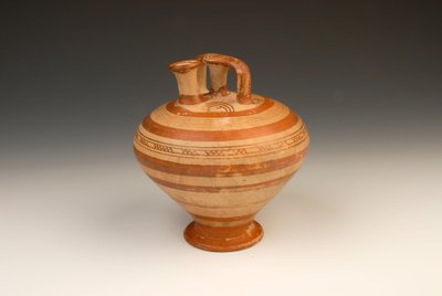 Pote Ewer, 1300-1200 aC (terracota) de Mycenaean