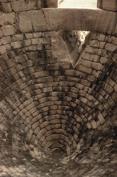 O Tesouro de Atreu, c.1300 aC de Mycenaean