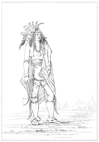 Iroquois corajoso, 1841. de Myers and Co
