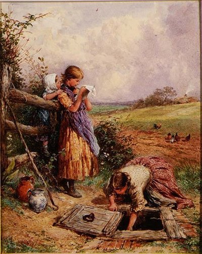 No Poço de Myles Birket Foster