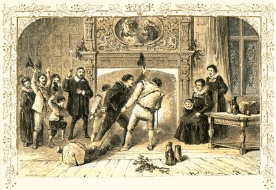 Cerimônia para a véspera de Natal de Myles Birket Foster