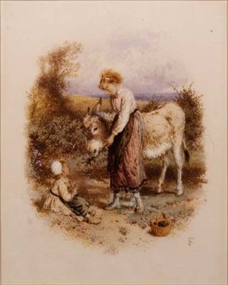 Burro Alimentador de Myles Birket Foster