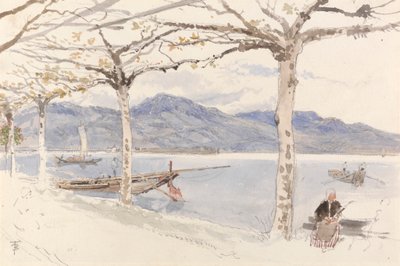 Lago Maggior, Itália de Myles Birket Foster