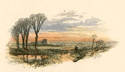Caminhada de domingo à noite de Myles Birket Foster