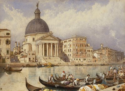 A Igreja de San Simone e San Guida de Myles Birket Foster