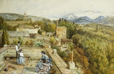 A Sierra Nevada de Alhambra, de Myles Birket Foster