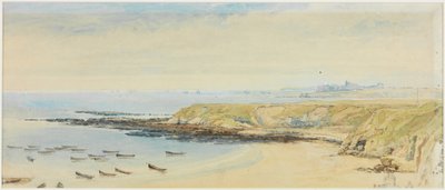 Tynemouth de Cullercoats (bodycolour) de Myles Birket Foster