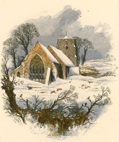 Caminhada de sábado de inverno de Myles Birket Foster