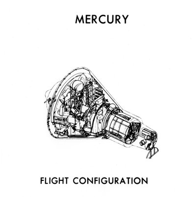 Um módulo Mercury-Atlas da NASA, c1960s. de NASA Images