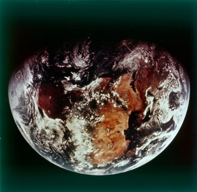 Terra vista do espaço - África, década de 1980. de NASA Images