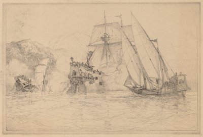 Combate de Navios. de N. Artsay