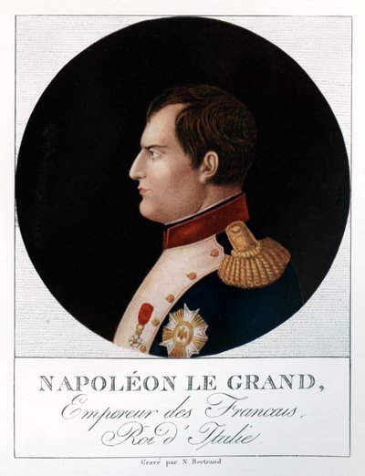 Imperador Napoleão Bonaparte, 1769-1821, 1912. de N. Bertrand