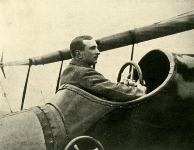 Tenente de vôo CH Collet, RN, DSO, c1914, c1920. de N. Birkett