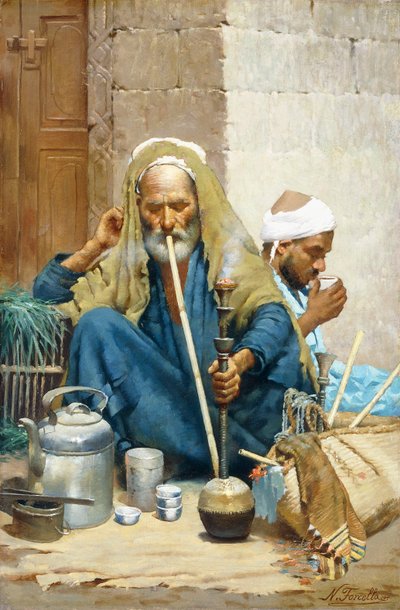 O cachimbo de água de N. Forcella