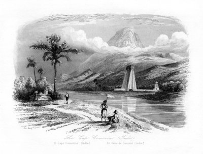 Cabo Comorin, Índia, c1840 de N. Remond