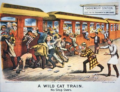 Um Comboio de Gato Selvagem - No stop Overs de Currier and Ives
