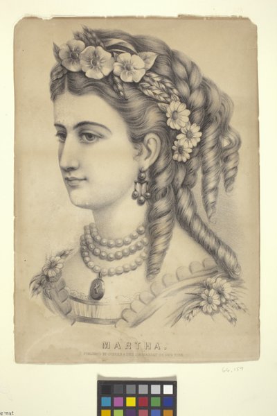 Martha (litografia) de N. and Ives J.M. (1824 95) Currier