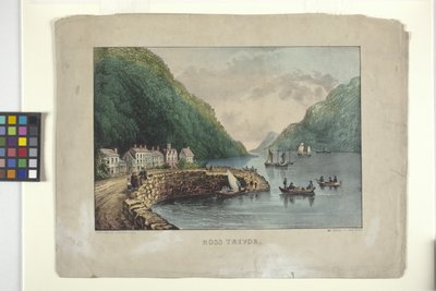 Ross Trevor (litografia colorida à mão) de N. and Ives J.M. (1824 95) Currier
