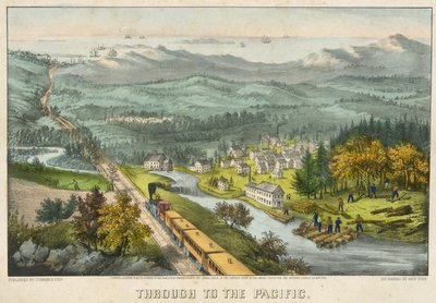 Até ao Pacífico de Currier and Ives