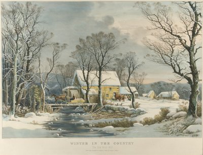 Inverno no País, O Velho Moinho Griest de Currier and Ives