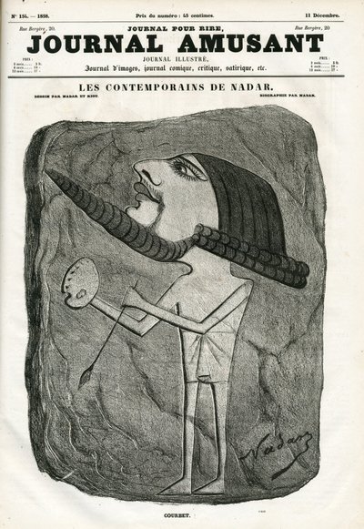 Capa do "The Fun Journal". de Nadar