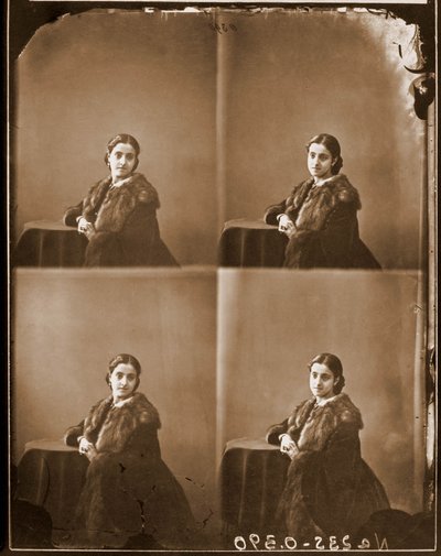 Retrato de Adelina Patti, soprano 1853-1919(foto) de Nadar