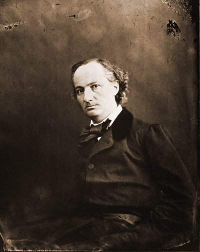 Retrato de Charles Baudelaire, escritor 1821-1867 (foto) de Nadar