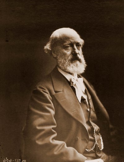 Retrato de Eugene Viollet-le-Duc (Viollet le Duc) (1814-1879), arquiteto e aquarela 1814-1879 (foto) de Nadar