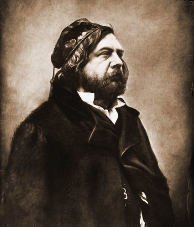 Retrato de Theophile Gautier, poeta 1811-1872 (foto) de Nadar