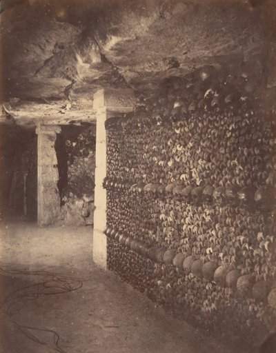 Catacumbas, Paris, abril de 1862. de Nadar