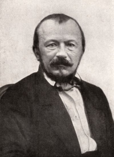 Gerard de Nerval, poeta francês, meados do século XIX. de Nadar