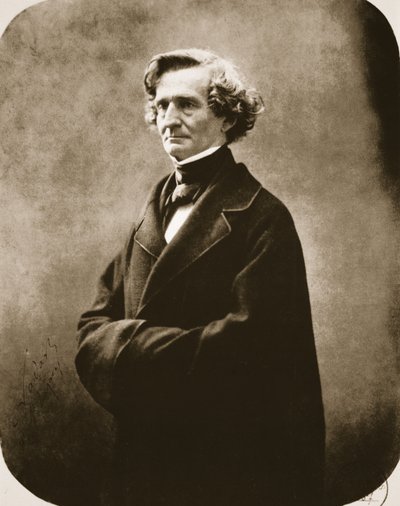 Hector Berlioz, 1863 (fotogravação) de Nadar